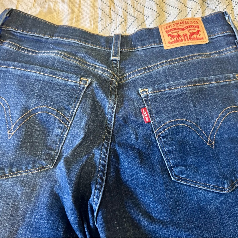 Levi's Women's Blue Straight Leg Jeans